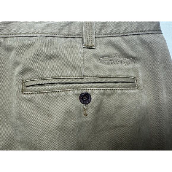 Orvis Trout Bum Men's Brown Straight Leg Pants - Size 36x28 - Picture 5 of 6